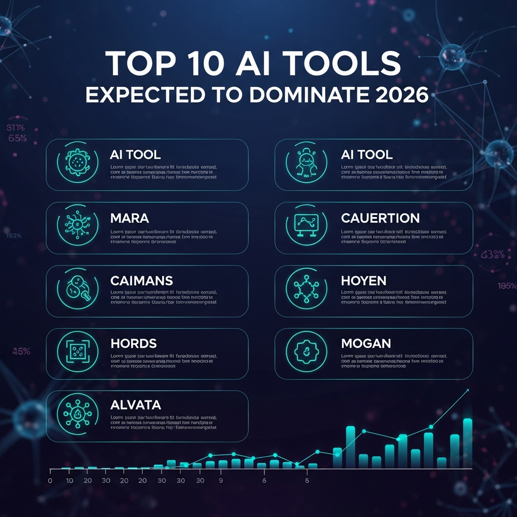 Top 10 AI Tools Expected to Dominate 2026