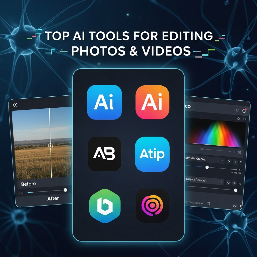 Top AI Tools for Editing Photos & Videos